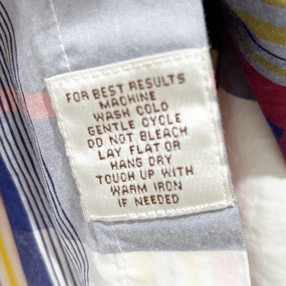 PETER MILLAR Men’s Multicolor Plaid WEEKENDER FINISH Short Sleeve Shirt Size L - Picture 5 of 9